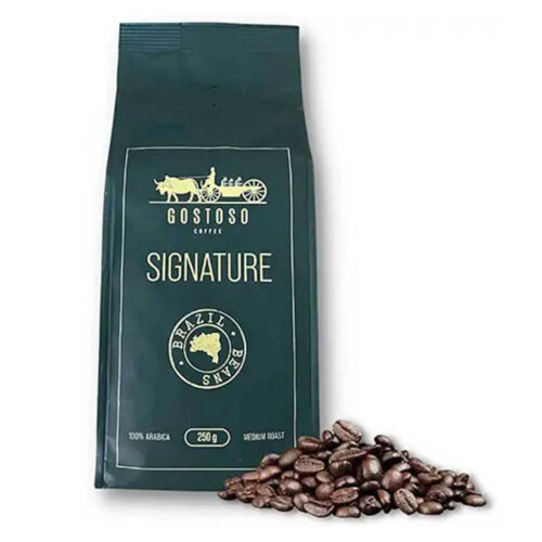 Gostoso Signature Roasted Coffee Beans - Brazilian Small Size 250g