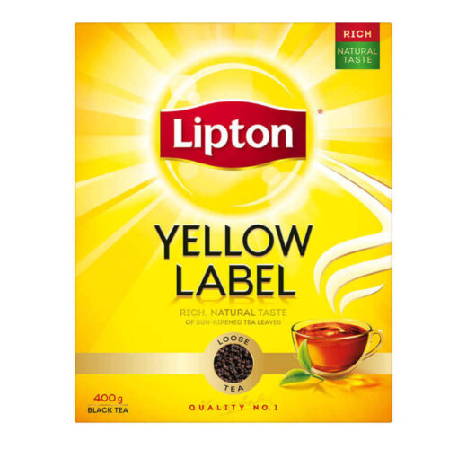 Lipton Yellow Label Classic Loose Black Tea Small Box 400g