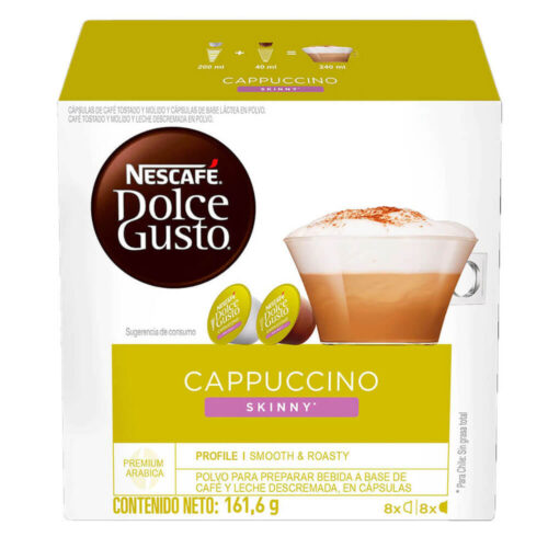 Nescafe Skinny Cappuccino Coffee Capsules 16 capsules
