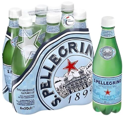 San Pellegrino Natural Sparkling Water Pet Bottle 6x500ml
