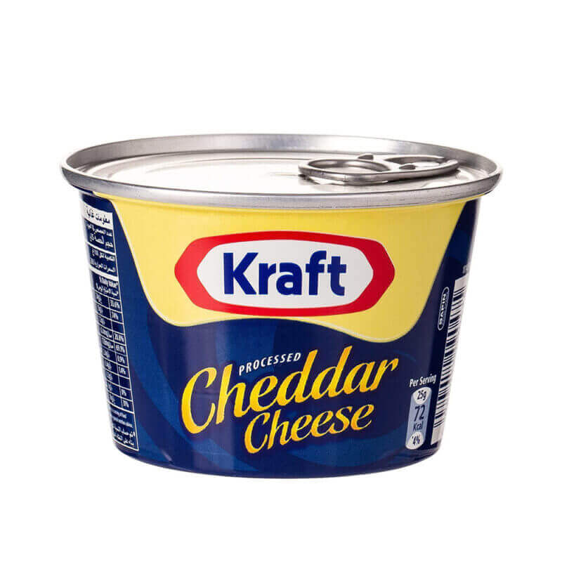 Kraft Cheddar Cheese Can - Martoo - Grocery Order Online In Uae