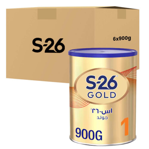 Wyeth Nutrition S 26 Gold Stage 1 Infant Formula 6 x 900g
