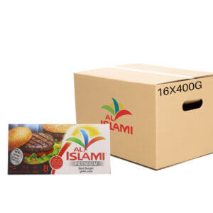 Al Islami Beef Burger Al islami small burger Beef Burger wholesale Small Size Burger suppliers Bulk small Beef Burger 16x400g