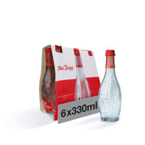 ماي دبي زجاج 6x330مل