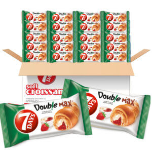 7 Days Croissant Double Filling Vanilla & Strawberry