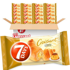 7 Days Croissant with Toffee Filling