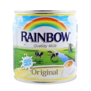 Origianl Rainbow Milk UAE Rainbow Evaporated Milk online Order Original Evaporated Milk Original Rainbow Evaporated Milk Rainbow Evaporated Milk 170g