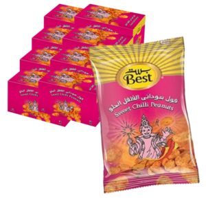 فول سوداني بالفلفل الحلو 8x13جمx30قطعة