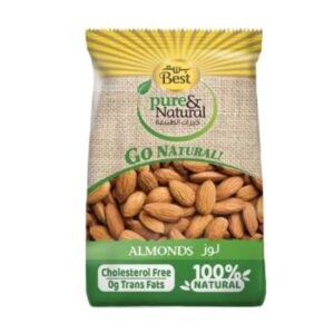 Pure Natural Almond Bag Pure Almond Bag 150g pure and natural almonds online best quality natural almonds online Pure Natural Almonds UAE