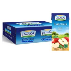 لاكنور إسنشلز عصير تفاح 32x180مل