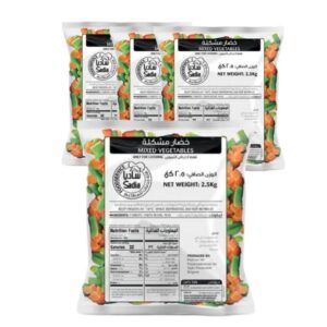 ساديا خضروات مشكلة مجمدة 4x2.5كجم