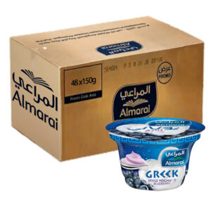 زبادي يوناني بالتوت الأزرق