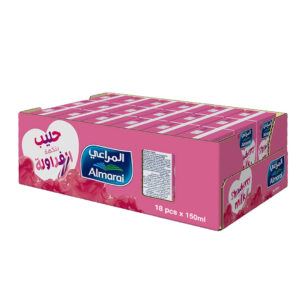 حليب فراولة مراعي صغير