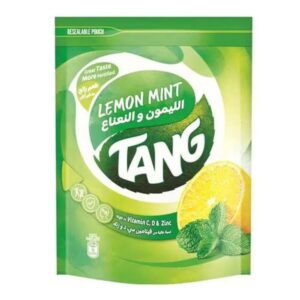 Tang Lemon Mint Flavoured Juice 375g fresh lemon mint juice cucumber lemon mint juice green drink powder weight loss Tang Lemon Mint Flavored Juice Powder