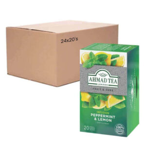 Ahmad Peppermint and Lemon Envelope 6x20s Tea Bag