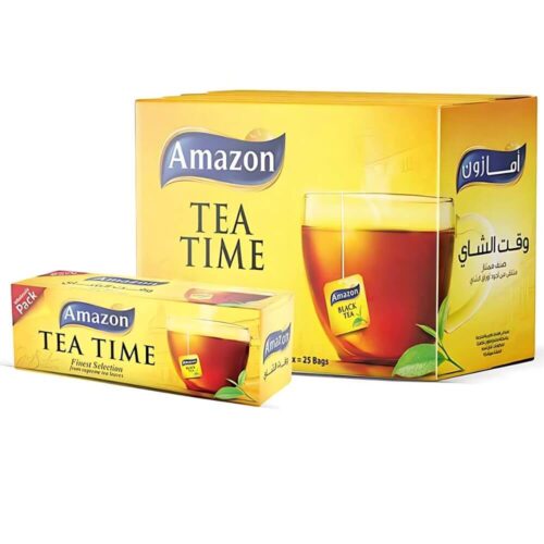 شاي أسود أكياس أمازون 72x25
