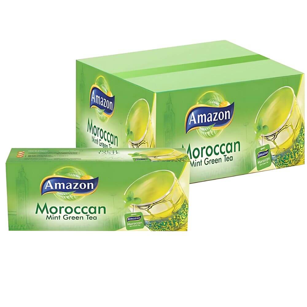 Amazon Moroccan Mint Green Tea Bags 72x25 Teabags