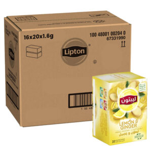 Lipton Herb tea Bag Lemon and Ginger 1.6g