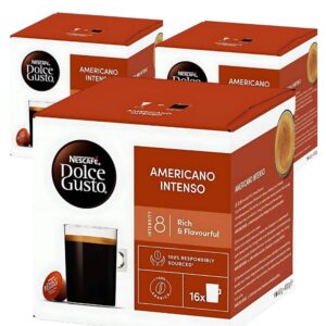 Nescafe Dolce Gusto Americano Intenso Coffee 16 capsules 3x16g