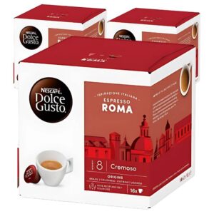 Nescafe Dolce Gusto Espresso Roma 16 Coffee capsules 3x16g