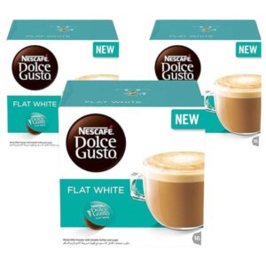 Nescafe Dolce Gusto Flat White Coffee 16 capsules 3x16g