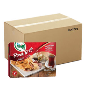 بينار رولات بوريك بالباسطرمة والجبن