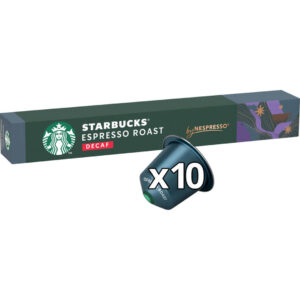 Starbucks Decaf Espresso Coffee Dark Roast Coffee Capsules Decaf Espresso Roast by Nespresso Starbucks Espresso Coffee Pods Buy Starbucks Decaf Espresso