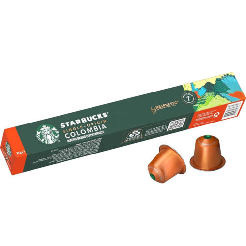 Starbucks Origin Colombia Coffee Nespresso Coffee Capsules 10pcs Starbucks By Nespresso Original Coffee Buy Starbucks By Nespresso Colombia Starbucks Nespresso Colombia Coffee