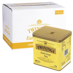 Twinings Earl Grey Tin 6x500g , flavorful tea