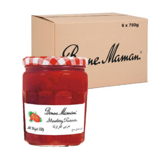 Bonne Maman Strawberry Jam Preserve 750g