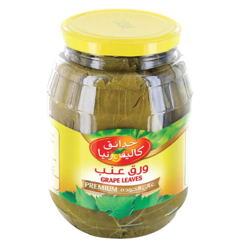 California Garden Jarred Vine Grape Leaves in Brine 450g