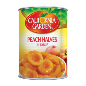 California Garden Peach Syrup California Garden Peach Syrup California garden canned peach Peach Halves Syrup California Peach Syrup uae by california