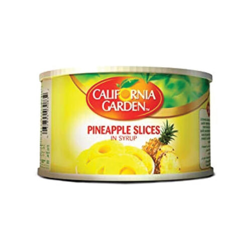 California Garden Slices in Syrup pineapple slices tinned by california California Pineapple Syrup uae premium Pineapple Syrup by california buy California Pineapple Syrup