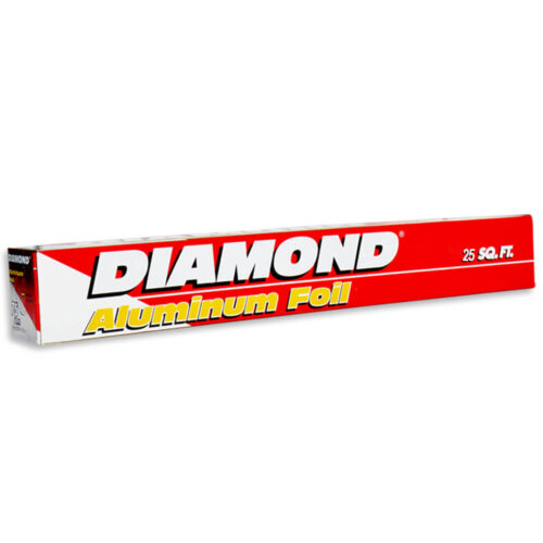 Diamond Aluminium Foil Silver Small