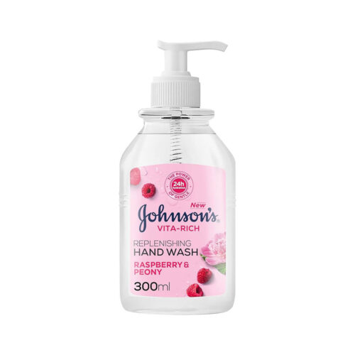 Johnson's Vita-Rich Raspberry and Peony Replenishing Handwash