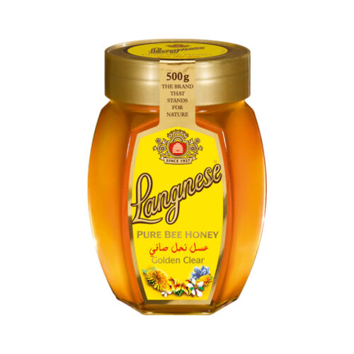 Langnese Pure Bee Honey Jar Regular 500g