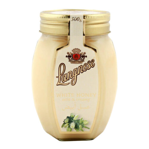 Langnese White Honey Milk and Creamy Regular 500g