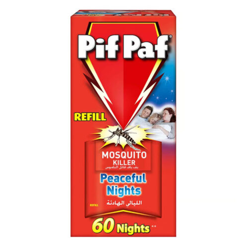 Pif Paf Power Guard Liquid Mosquito Killer Refill 60 Nights