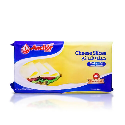 Anchor Processed Cheese Slices 768g