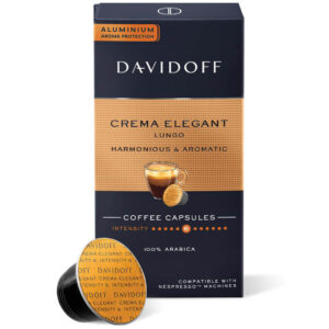 Davidoff Crema Harmonious Coffee Davidoff Crema Elegant Capsules Lungo Harmonious & Aromatic Coffee Aromatic Coffee Capsules 10Pcs Buy Davidoff Coffee Capsules