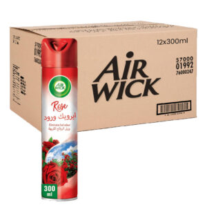 Air Wick Aerosol Rose 12x300ml