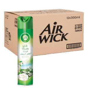 Air Wick Aerosol White Flowers 12x300ml