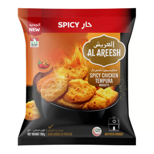 Al Areesh Spicy Chicken Tempura Nuggets Value Pack 700g