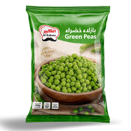 Al Kabeer Green Peas 400g , vibrant color green peas uae