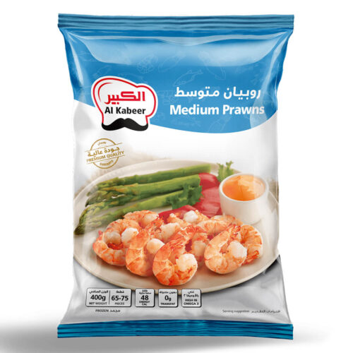Al Kabeer Medium Prawns 400g