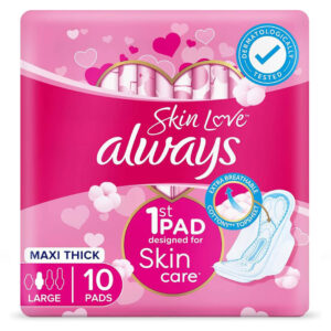 Always Cotton Thick Sanitary Pads 10pcs