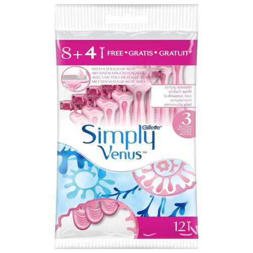 Gillette Simply Venus 3 Womens Disposable Razor