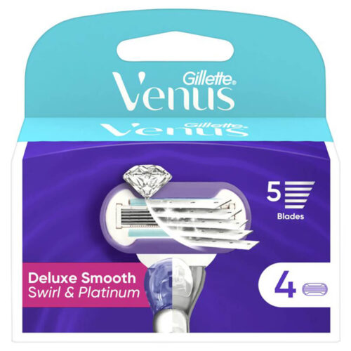 Gillette Venus Deluxe Smooth Swirl Women's Razor Blade Refill