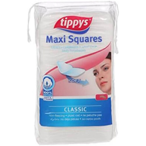 Tippys Maxi Square Silk Protein Cotton Pads