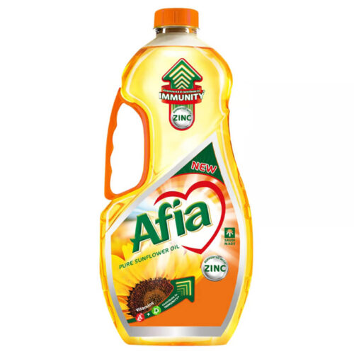 Afia Pure Sunflower Oil Enriched with Vitamins A D & Zinc 1.5ltr